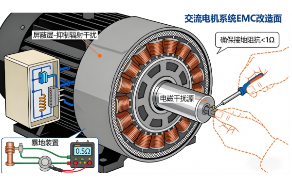 交流电机EMC整改怎么做？